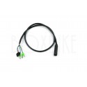 Kontrollerkabel DAPU 9-pins 75 cm - elcykel med navmotor