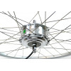 28" elcykel framhjul - Bafang SWXK / FM G010 250W / 36V motor - 9-pin