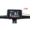 KT-LCD8HU LCD display för elcykel - JULET / SM5Y kontakt