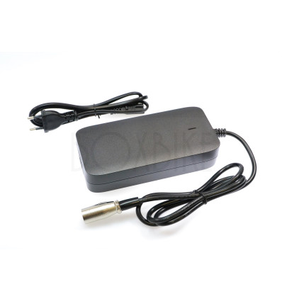 48V / 54,6V laddare elcykel batteri - XLR 3-pin - 2A