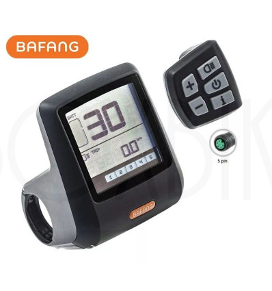 Bafang DP-C07 LCD display för elcykel - UART / HIGO
