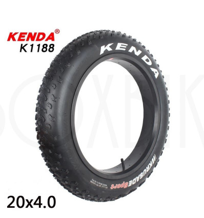 Kenda Krusade neumático ancho para bicicleta, accorio Original para bicicleta de montaña, 20x4