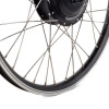 Elcykelkit - 250W navmotor - bakhjul - svart fälg