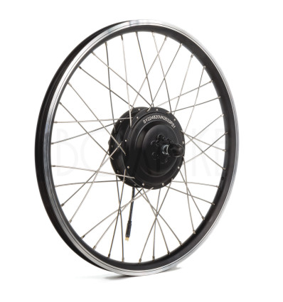 Elcykelkit - 250W navmotor - bakhjul - svart fälg