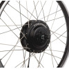 Elcykelkit - Shengyi 500W / 48V navmotor - Bakhjul