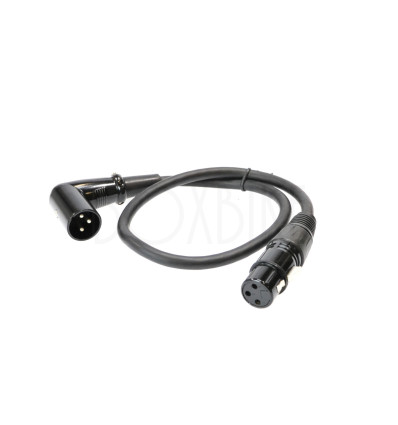 XLR 3-stift vinkeladapter för STD plus4