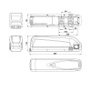 48V / 13Ah batteri till elcykel - 624Wh