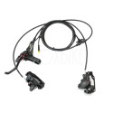 Tektro Auriga Twin HD-E545 - forbremse kit til ladcykel - V/H 180mm