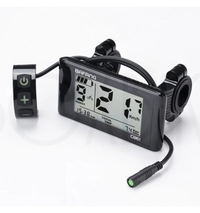 Bafang C961 LCD display - UART / Higo stik 549 DKK