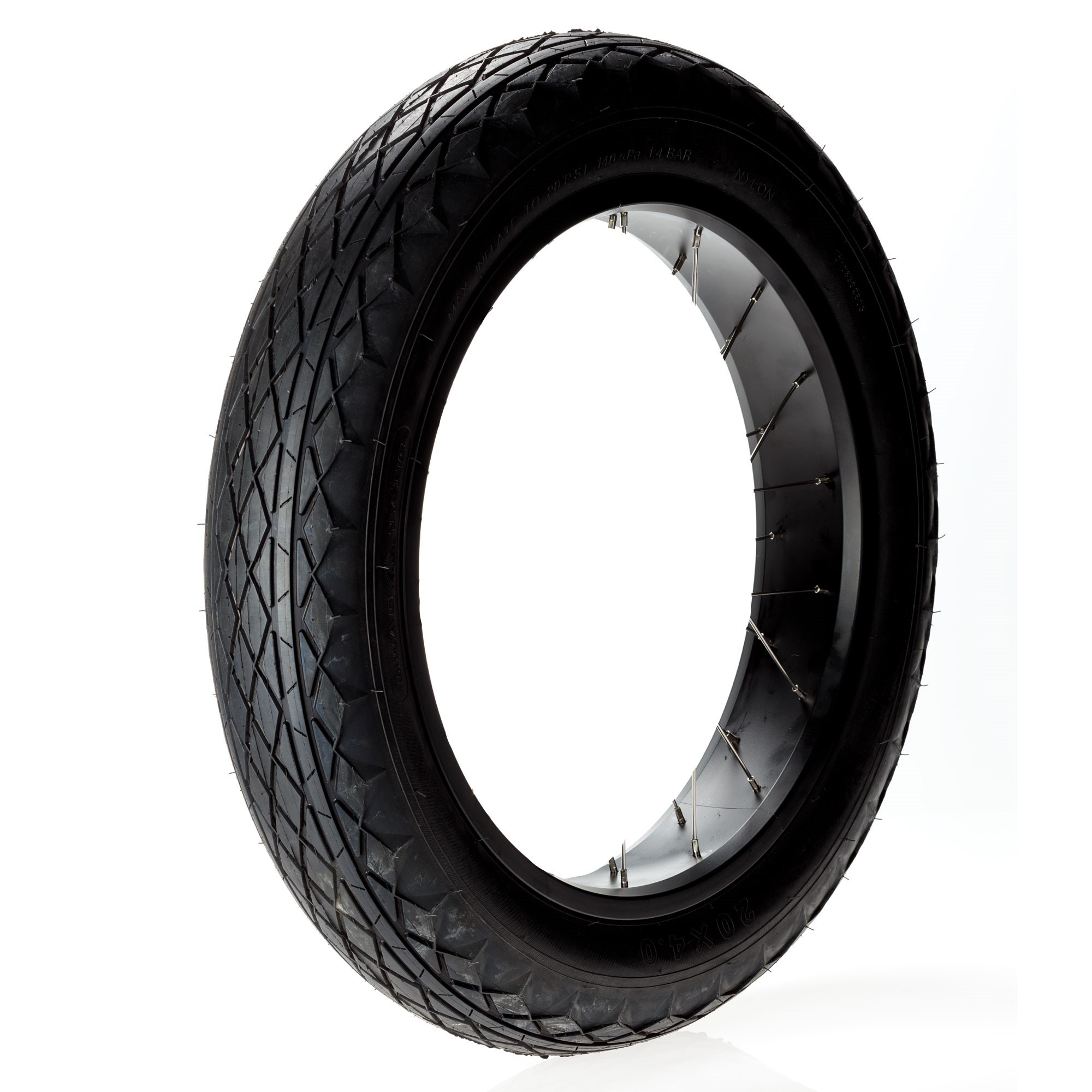 Baldy's Fatbike Reifen Mit Schläuchen Baldys 20x4.0 Fat Bike