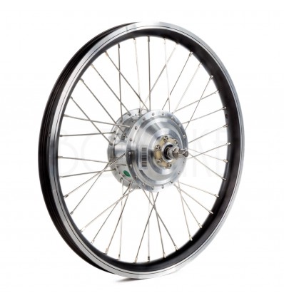 Elcykelkit - 250W navmotor - 20" framhjul - svart fälg