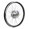 Elcykelkit - 250W navmotor - 20" framhjul - svart fälg