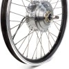 Elcykelkit - 250W navmotor - 20" framhjul - svart fälg