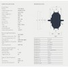 Elcykelkit - 250W navmotor - 20" framhjul - svart fälg