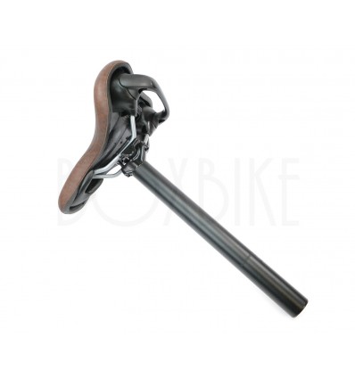 Sadelstolpe till STD plus4 lådcykel - Ø 33,9mm / 350mm svart