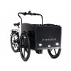 Ladcykel med centermotor 250W / 500W - Strømstad plus4 - Sølv ramme / sorte detaljer