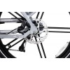 Ladcykel med centermotor 250W / 500W - Strømstad plus4 - Sølv ramme / sorte detaljer