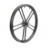 20" Alu framhjul till lådcykel - 34mm svart fälg