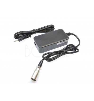 24V / 29,4V laddare elcykel batteri - XLR 3-pin - 2A