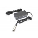 24V / 29,4V laddare elcykel batteri - XLR 3-pin - 2A